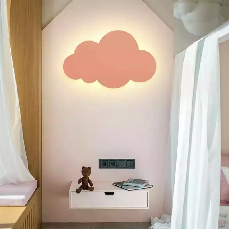 Applique murale LED nuage