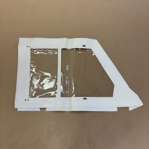 BACHE HABILLAGE HAUT DE PORTE DROIT 1AS3 BLANC